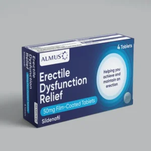 Almus Erectile Dysfunction Relief Sildenafil 50mg 4 Tablets
