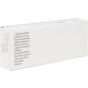 Melatonin 3mg 30 tablets for jet lag1