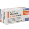 Minoxidil 2.5mg 30 tablets
