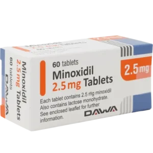 Minoxidil 2.5mg 30 tablets
