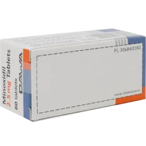 Minoxidil 2.5mg 30 tablets