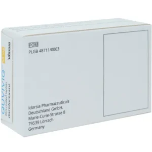 Quviviq (daridorexant) 50mg 30 tablets1